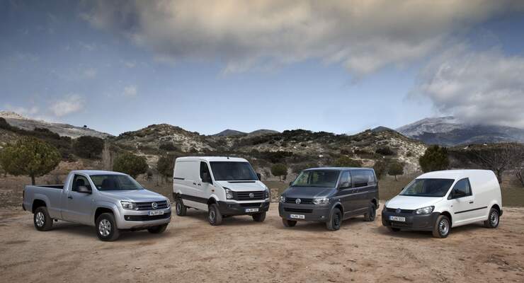 Auf der Bad Kissinger Offroad-Messe „Abenteuer & Allrad“ vom 30.5. - 2.6.2013, ist Volkswagen Nutzfahrzeuge stark vertreten.