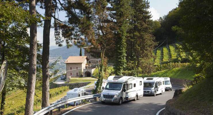 Beliebtestes Ziele für Wohnmobilisten