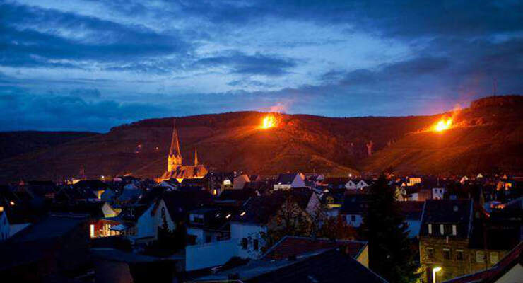 Bergfeuer Ahrtal