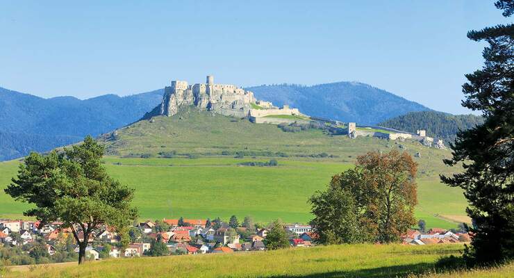 Burg Zips in der Slowakei