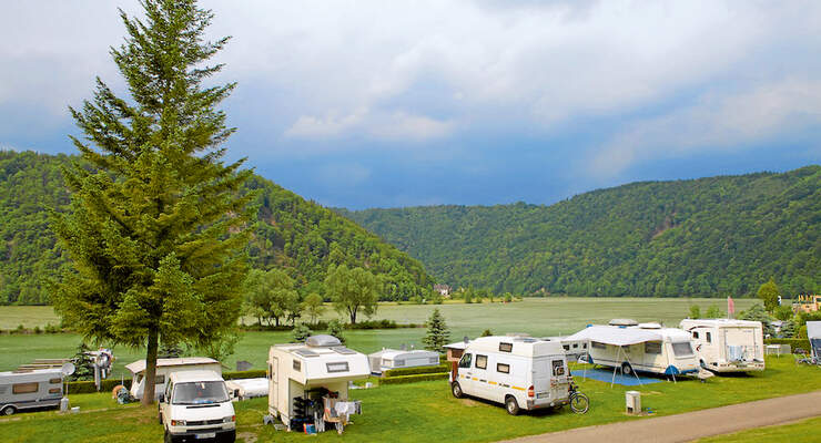 Campingplatz, Camping Schlögen