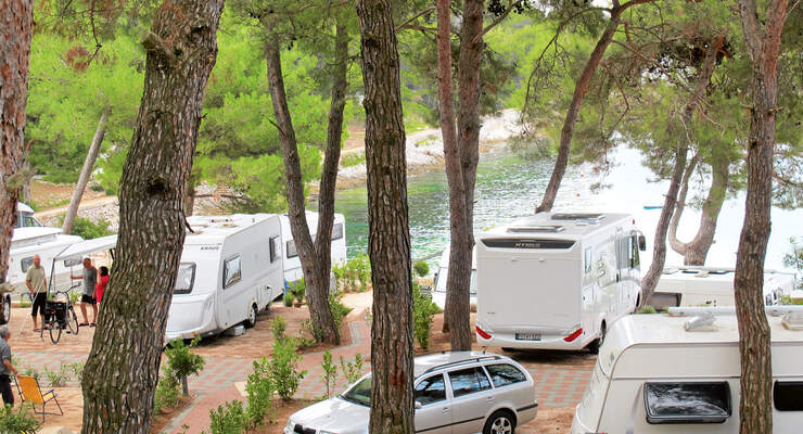 Campingplatz Cikat in Kroatien