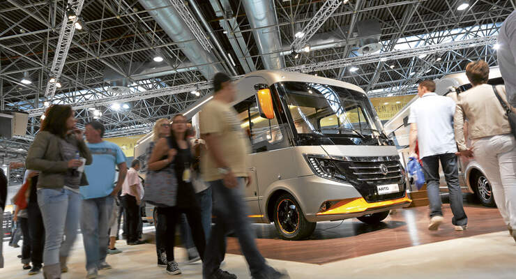 Caravan-Salon: Reisemobile 2014