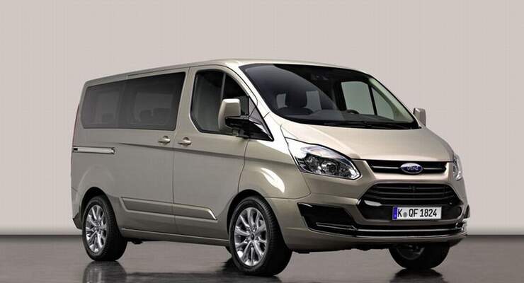 Das Konzeptfahrzeug Ford Transit Tourneo Custom feiert auf dem Genfer Automobilsalon 2012 Weltpremiere