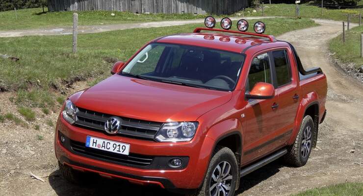 Der Amarok Canyon tritt als Zweitonner mit großem Innenraum für vier bis fünf Personen und einem Zwei-Liter-Diesel an.