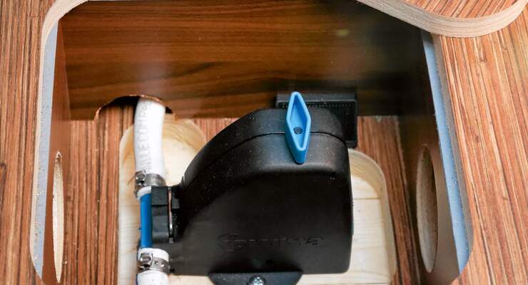 Der Frostwächter verhindert Schäden am Boiler und der Wasseranlage.