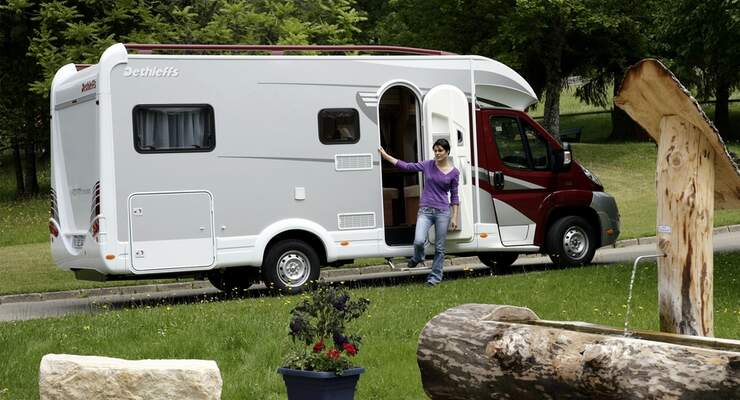 Die Zahl der Übernachtungen auf deutschen Campingplätzen geht leicht zurück