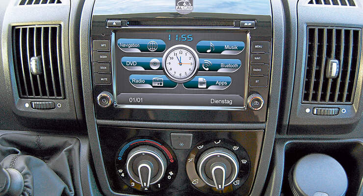 Easinav von Al-Car mit Stellplatzdaten