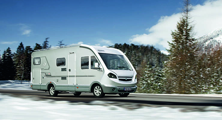 Eisplatten Lastwagen Lkw Caravan Wohnanhänger Wohnmobil Reisemobil