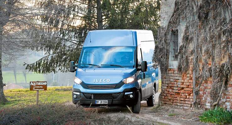 Iveco rüstet den Daily mit schadstoffärmeren EURO-6-MOTOREN aus.