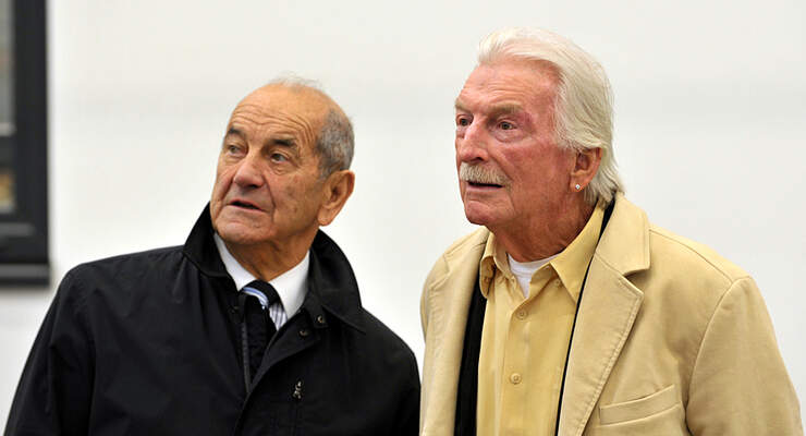 James Last und Erwin Hymer in Bad Waldsee