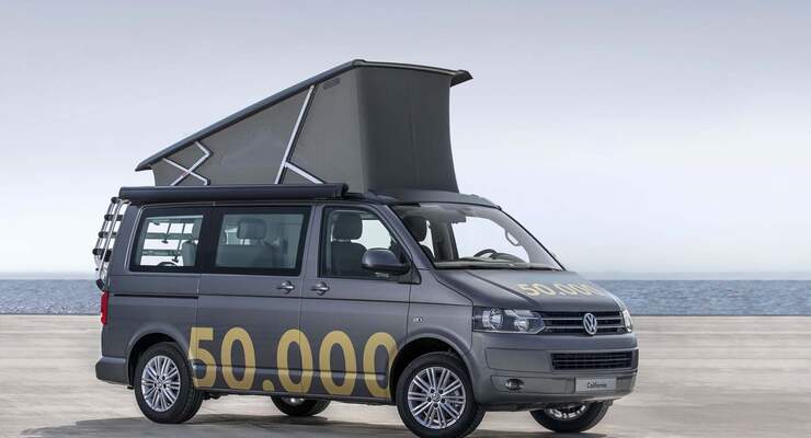 Jubiläumsfahrzeug VW California 50.000