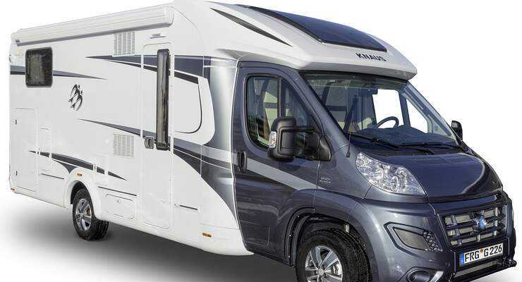 Knaus stellt mit den Sondermodellen „Celebration 25 Years“ zwei Sun TI-Reisemobile auf der CMT aus.
