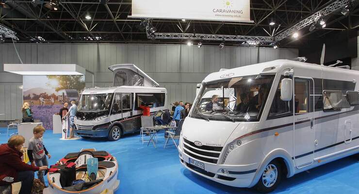 LMC Comfortline Messe boot Düsseldorf Caravaning Sondershow