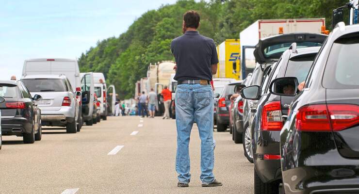 Leserfrage Verhalten bei Stau