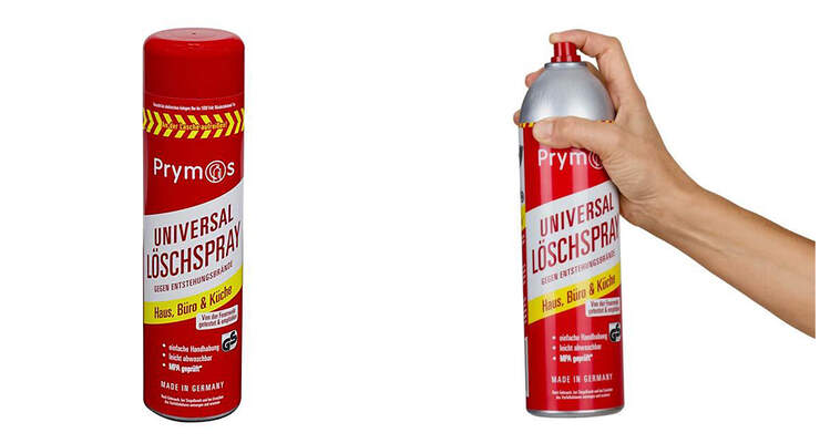 Prymos präsentiert einen einfachen Feuerlöscher für den Brandlaien