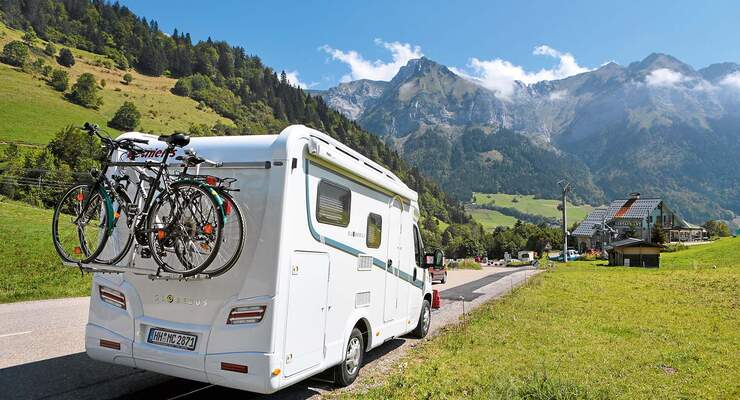 Rast am Col de la Forclaz (1157 Meter)