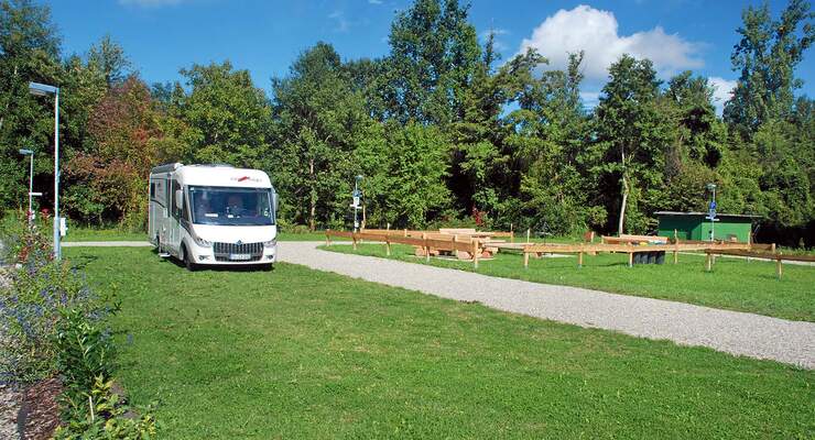 Stellplatz Caravan Island