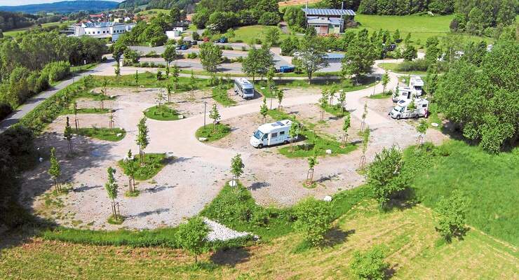 Stellplatz Therme Obernsees