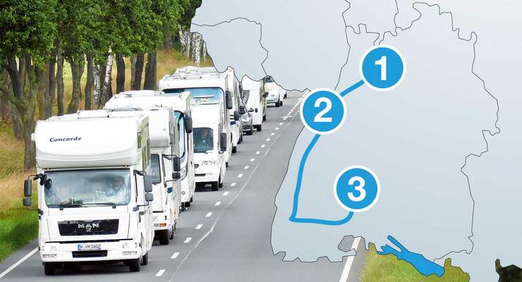 Technik Caravane Route 2015