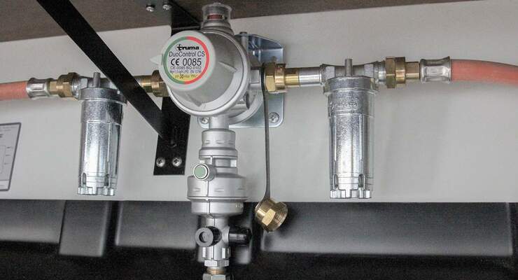 Truma Gasfilter eingebaut