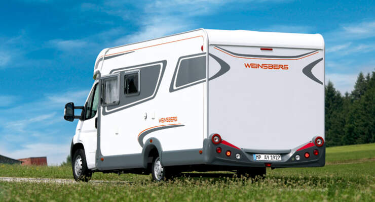 Weinsberg TI Modell 2010 Heckansicht