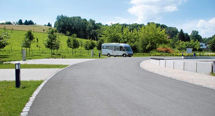 Wohnmobilstellplatz Eisenberg in Thüringen